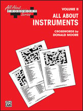 All About Musical Instruments Reproducible Book Thumbnail